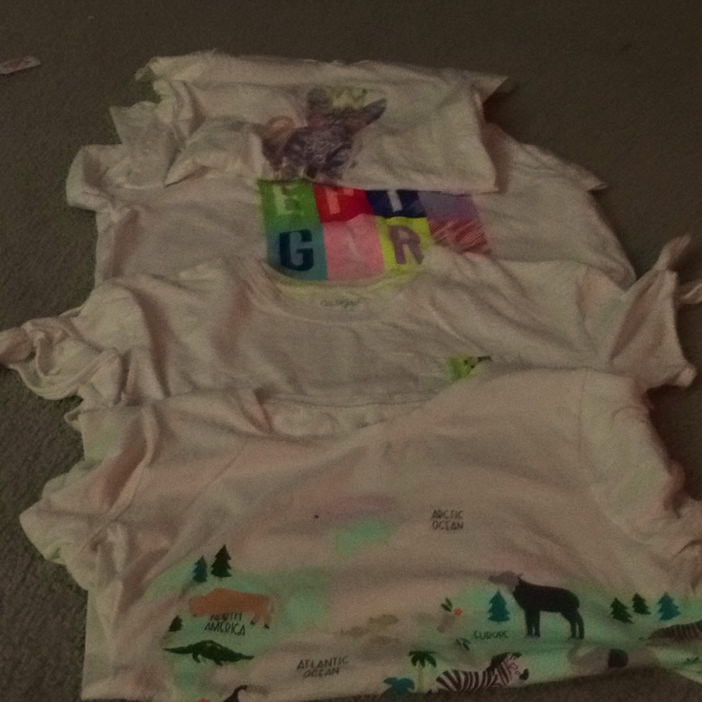 Four shirts